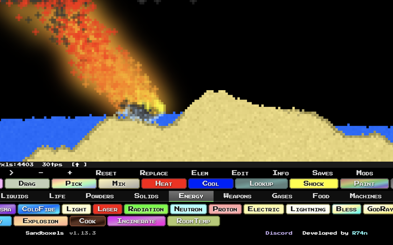 Sandboxels game screenshot